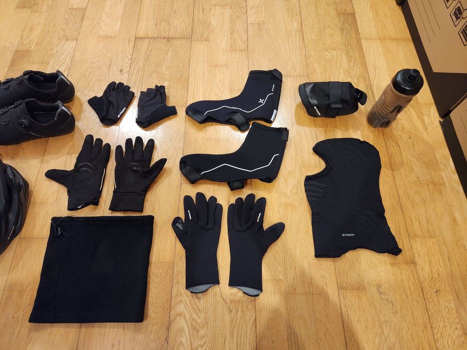 Vendo equipamento de ciclismo como novo