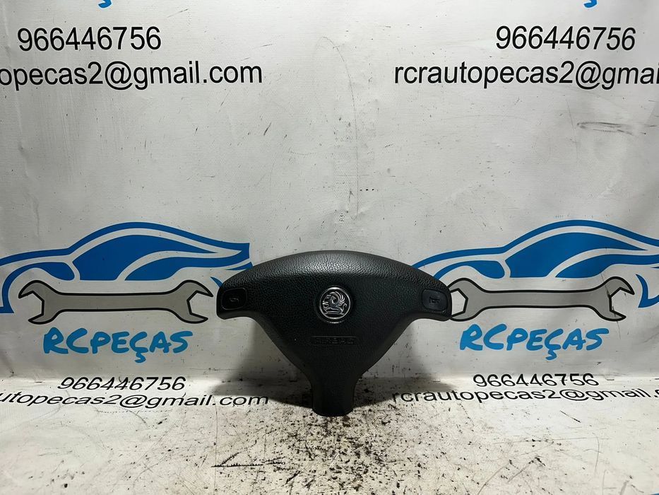 Airbag Volante Condutor GM Opel Astra Zafira 90437571 1998 - 2005