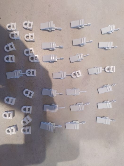 Ślizgi z żabką do szyny aluminiowej