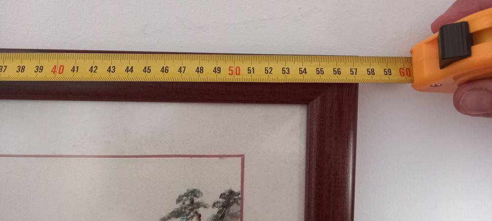 Quadro oriental/ Quadro com relevo/ madrepérola