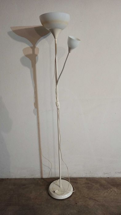 Candeeiro de sala p/ duas lâmpadas