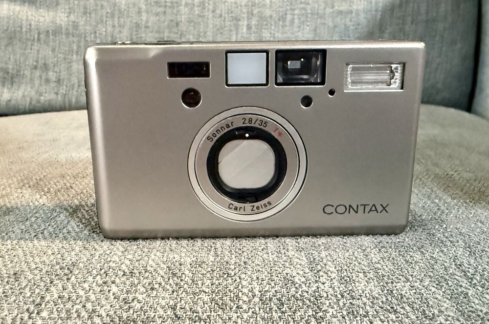 Contax T3 Titanium Data Back em Otimo Estado