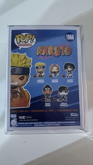 Funko pop naruto uzumaki 1968 limited edition