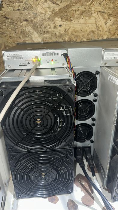 2 Antminer s19k pro 120T