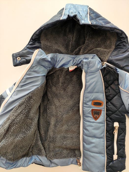 Набор теплый. Куртка, штаны, кофта. Рост 74-78 От 9 до 12 месяцев