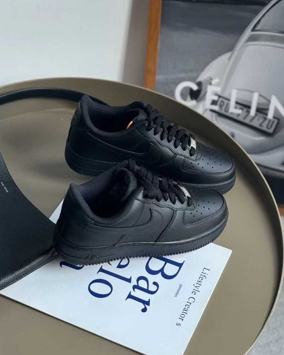 nowe*air force 1 Czarny rozmiar 43