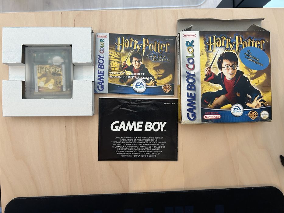 Harry Potter GameBoy Color 2 Jogos Completos com caixa