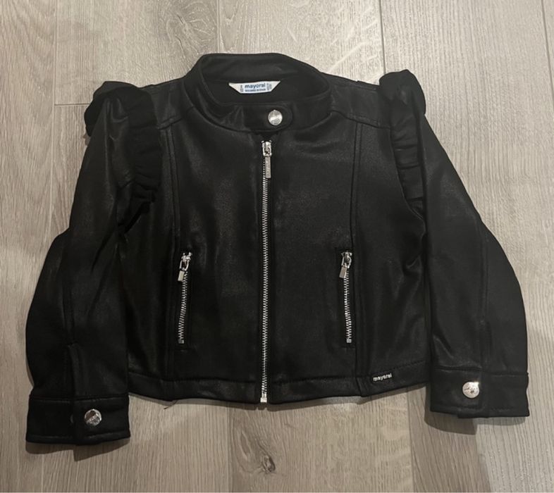 Conjunto menina casaco+saia+camisola Mayoral