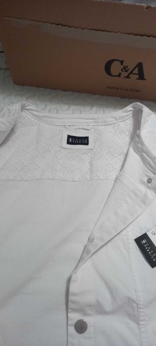 Casaco C&A,BRANCO,  N50