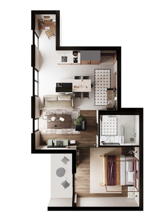 Продаж. Апартаменти. ERWIN HALL в курорті Поляна.