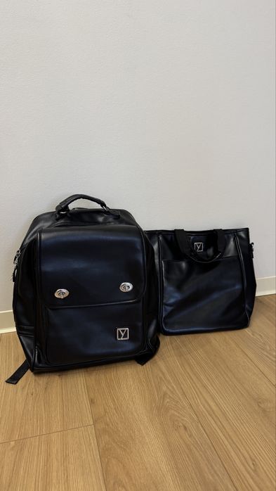 Стильнтй комплект портфель + сумка, для роботи або навчання