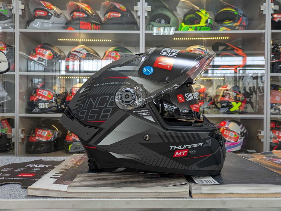 Шолом інтеграл на мотоцикл MT Thunder 4 SV мото шолом мотоциклетний