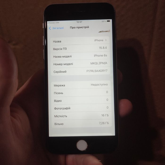 Apple iPhone 6S 16gb