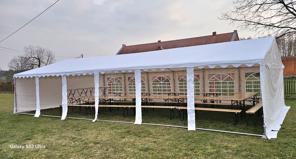 Wynajem namiotów i pawilonów imprezowych