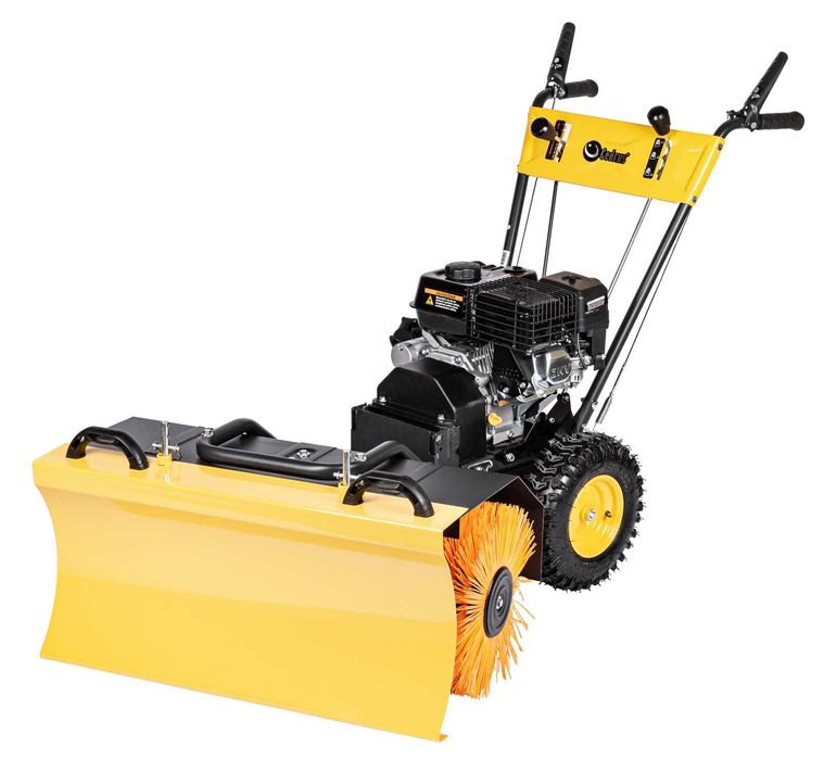 Zamiatarka spalinowa 80 cm + pojemnik na odpady - Wynajem