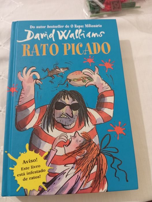 Livro de David Walliams "Rato picado"