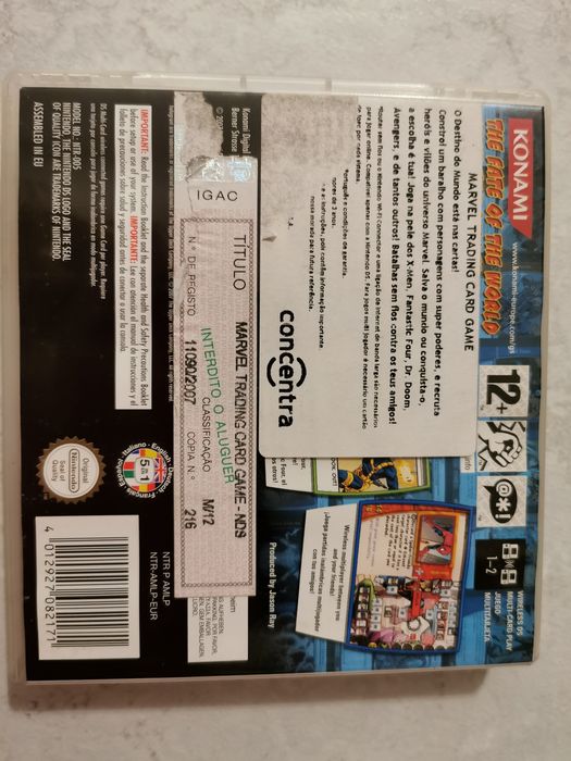 Marvel Trading Card Game Nintendo DS