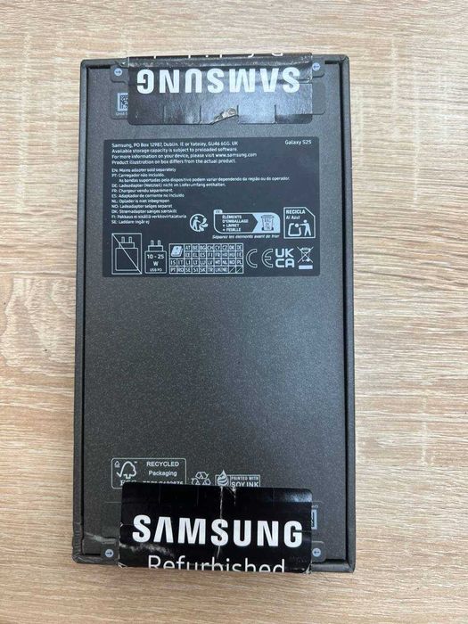 Samsung Galaxy S25 12/128GB Dual Sim- BlueBlack S938B (SM-S931B/DS) Смартфон НОВИЙ Гарантія Refurbished