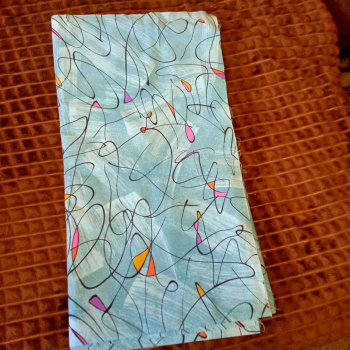 Отрез ткани. Сатин. Качество ссср.