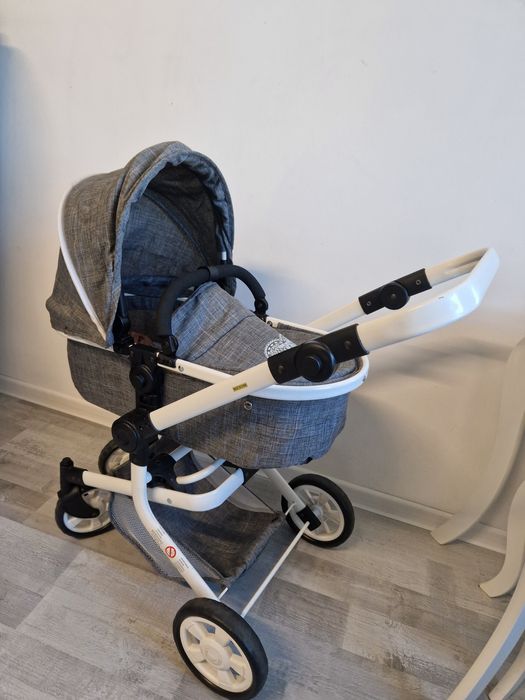 Wózek 2w1 dla lalek Wózek głęboki  sportka regulowany