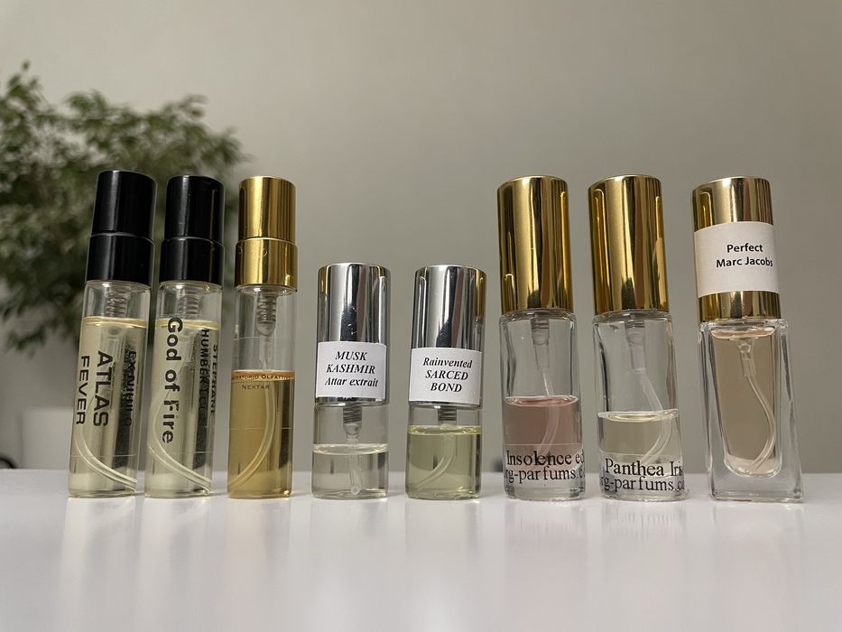 Puredistance, Serge Lutens, Ex Nihilo, Byredo, Xerjoff, Tom Ford