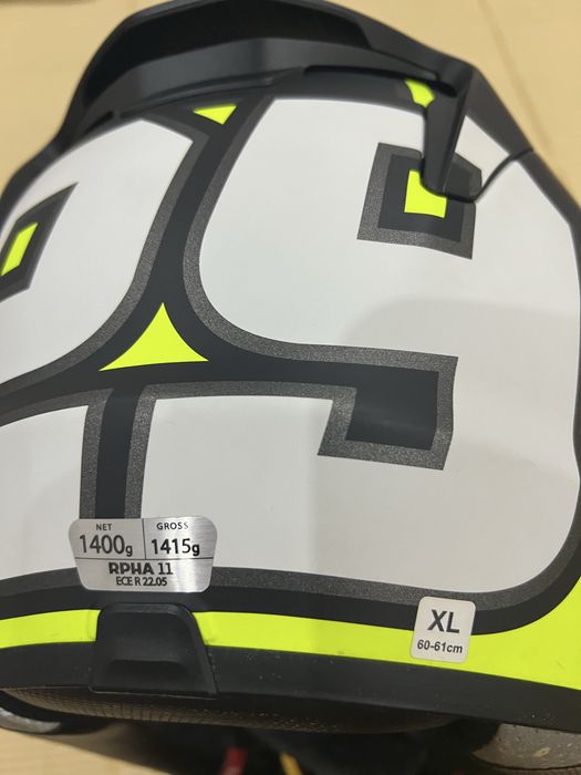 Capacete HJC RPHA 11 (1400g)