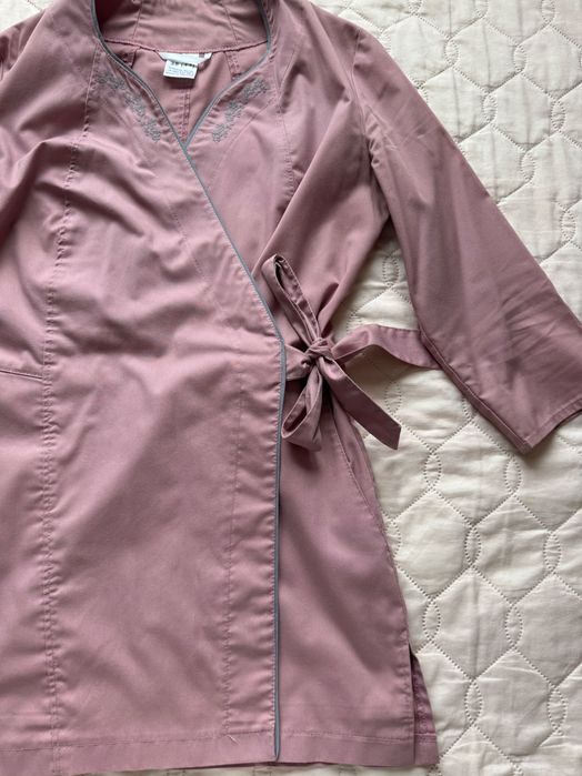 Костюм медичний пудра, кімоно