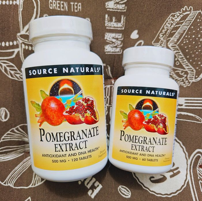 Source naturals екстракт граната 500 гранат pomegranate антиоксидант