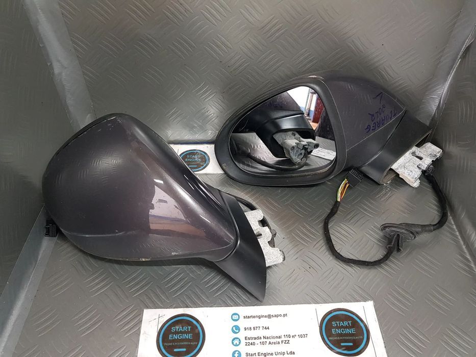 Espelho Retrovisor Esquerdo Vw Touareg 7P 2011-2018