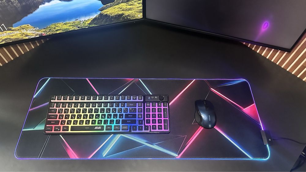 Килимок для миші з підсвіткою