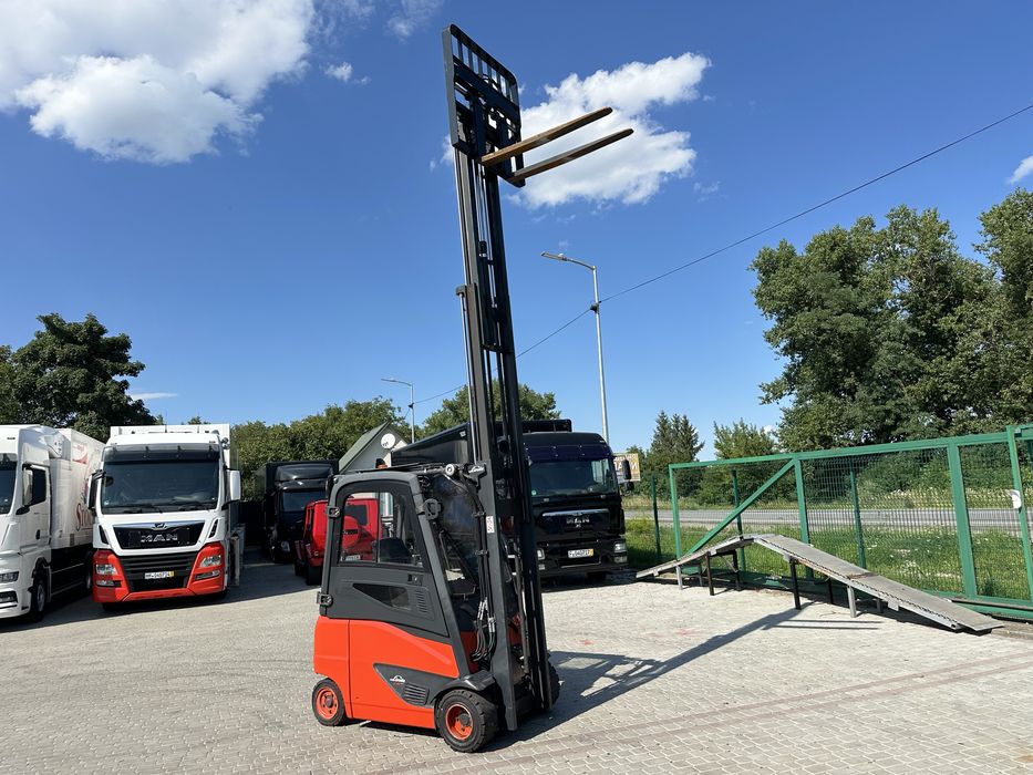 Linde E 16PH-02 Triplex електричний навантажувач