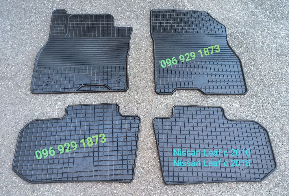 Коврики резиновые Nissan Leaf с 2012  / с 2017 Нисан Лиф купить ковры