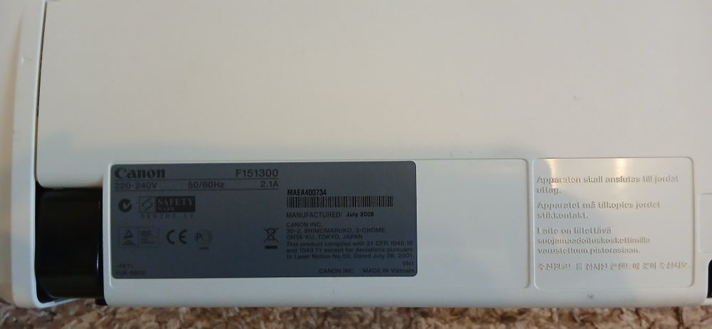 Принтер Canon F151300