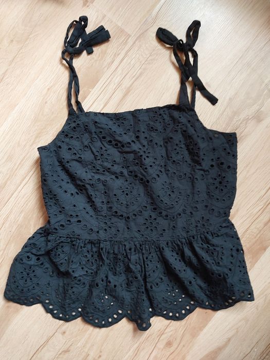 Bluzka koszula ażurowa 38 M