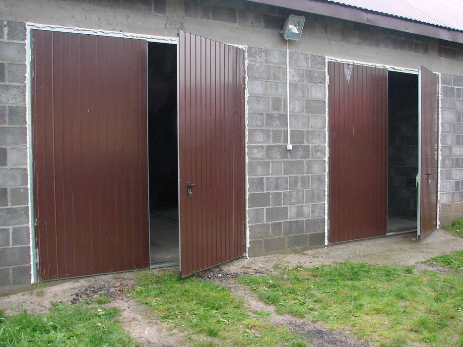 Brama garażowa na wymiar orzech/zloty dąb/mahoń/dąb bagienny