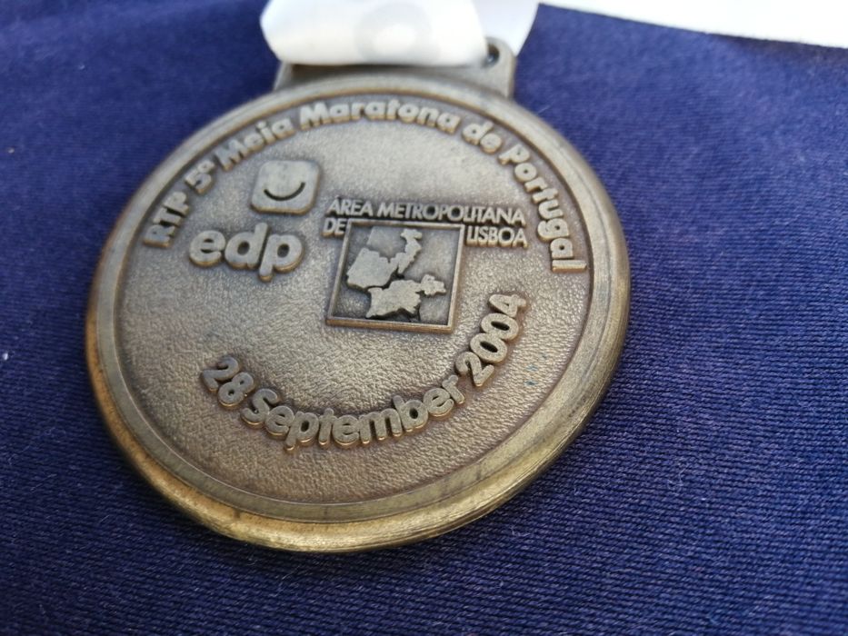 Medalha 5ª mini e meia-maratona Lisboa (RTP/EDP) 2004