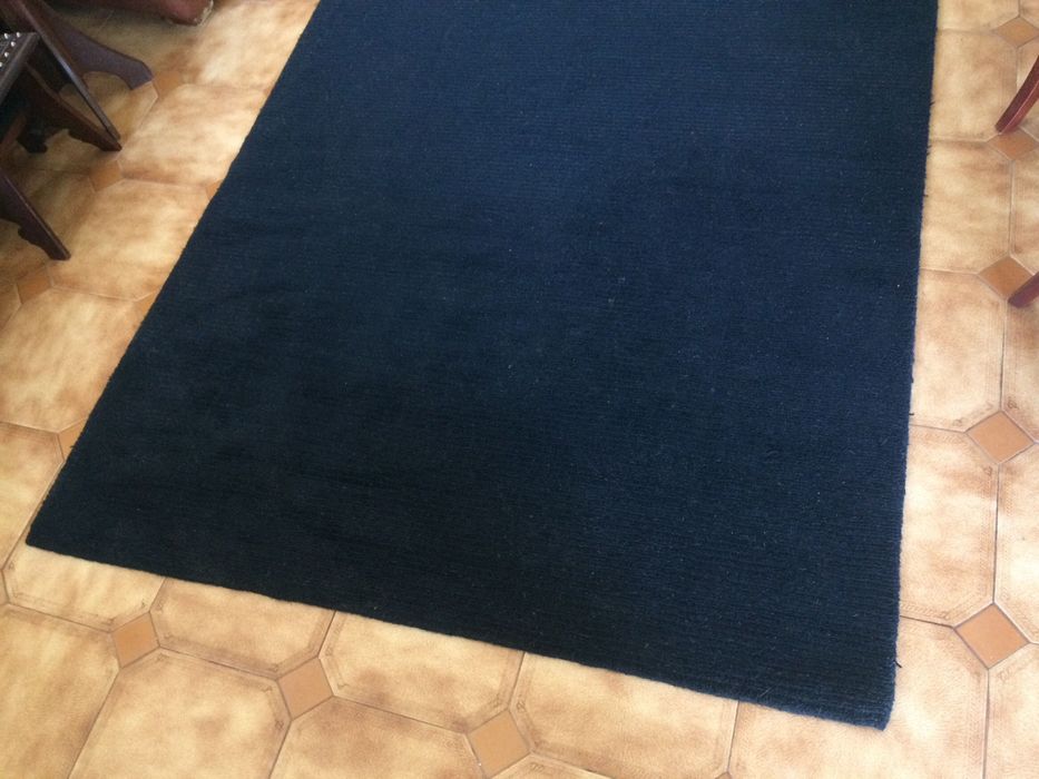 tapete preto 200x140 pelo curto