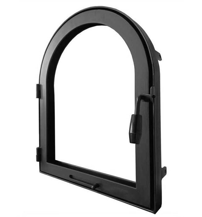 Drzwiczki z Łukiem Półokrągłe do Kominka Pieca Wędzarni NA TWÓJ WYMIAR