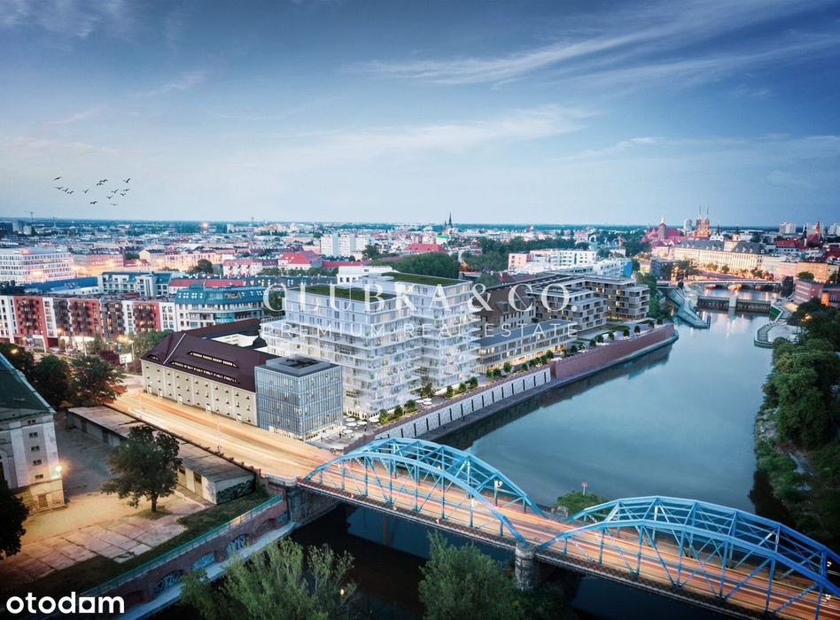 Księcia Witolda | studio z antresolą | WIDOK NA ODRĘ | 3,5 m wysokości