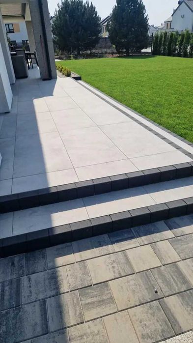Brukarstwo, układanie kostki brukowej, roboty ziemne