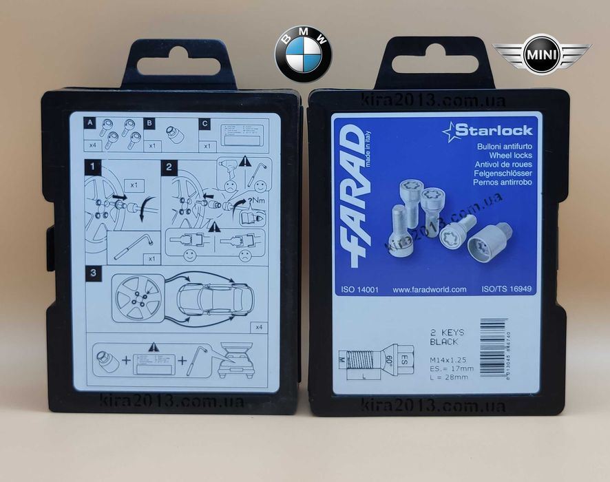 Секретные болты БМВ BMW секретки F10 F11 F25 F26 F80 E70 E71 F15 F16