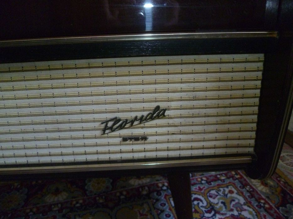 Móvel FLORIDA STEREO Alemanha 1950 radio Blaupunkt giradiscos FUNCIONA