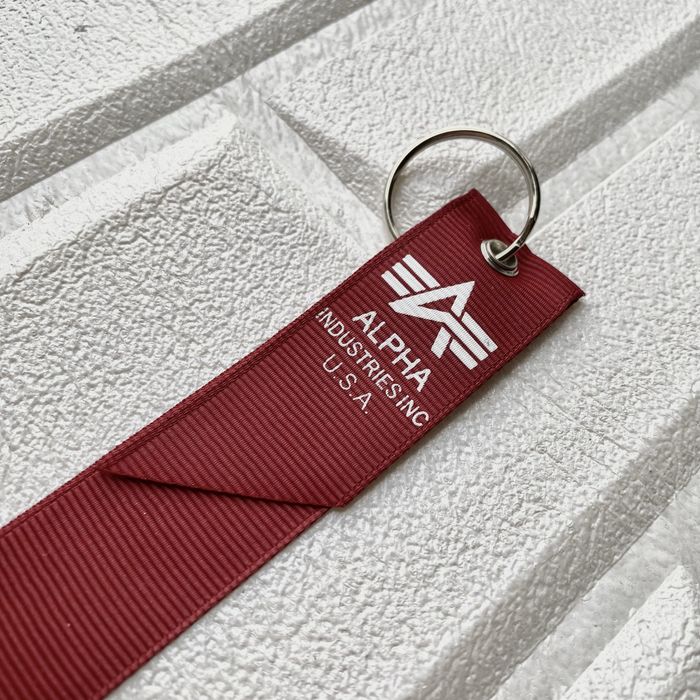 ‼️ALPHA INDUSTRIES‼️U.S.A. оригінальна лента/ленточка/брелок/лєнта