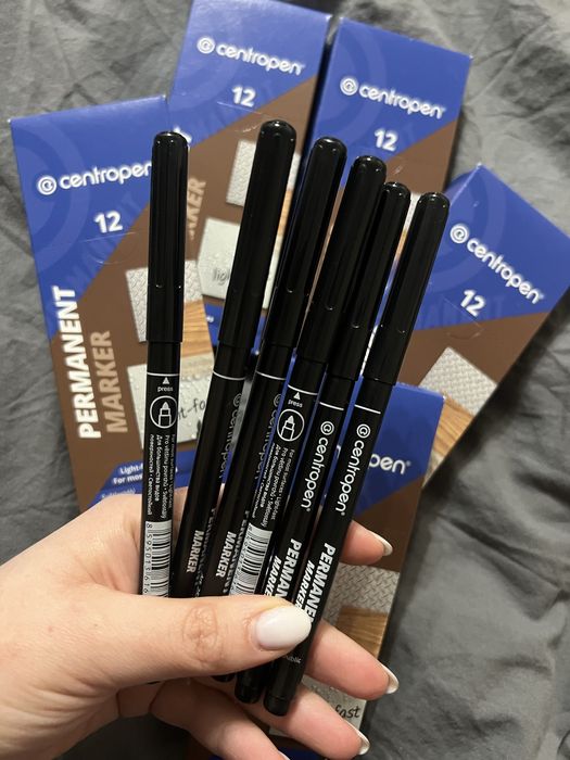 Маркер перманентний Centropen 1 мл