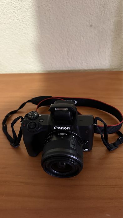 Canon EOS M50 Mark II + Lente + Mala | Excelente Estado