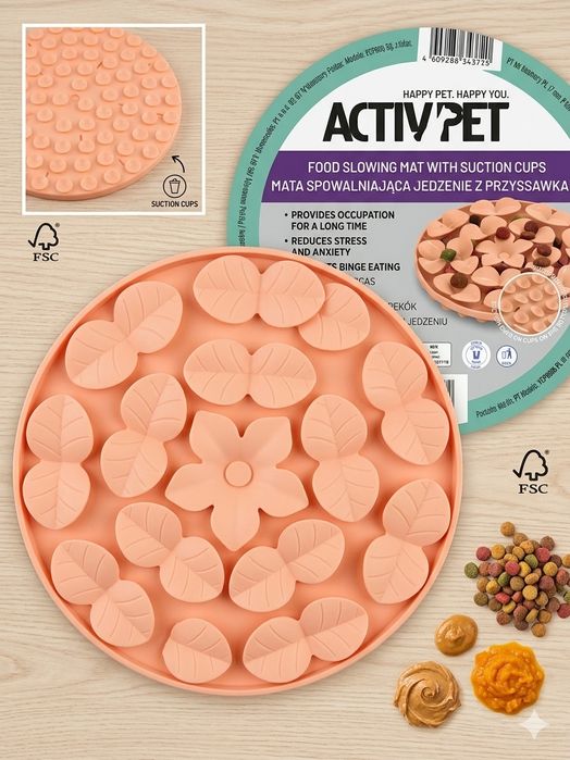 Activ’ Pet Mata Spowalniająca Jedzenie LickiMat Nowe
