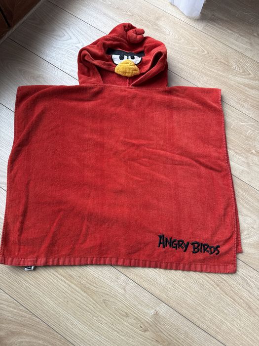 Ręcznik ponczo angry birds