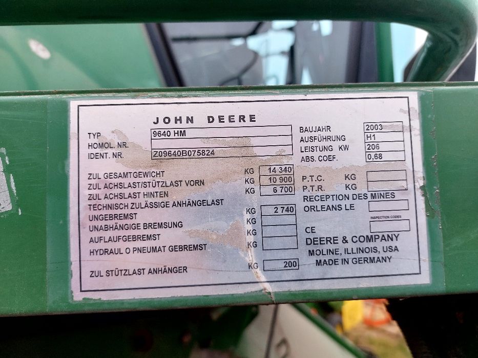 John Deere 9640WTS