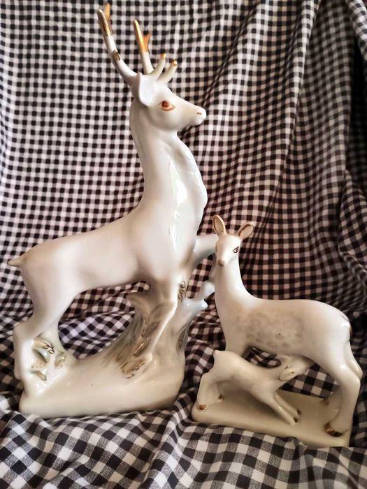Фарфорові статуетки «Олені»
