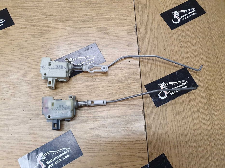 Siłownik 7M0862159 4B9962115B Silniczek Elektryczny Cięgno Zamka Klapy Bagażnika Audi A4 B6 Kombi Sedan 4B9962115B